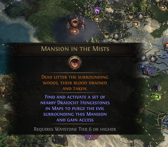 mansion in the mists poe 2